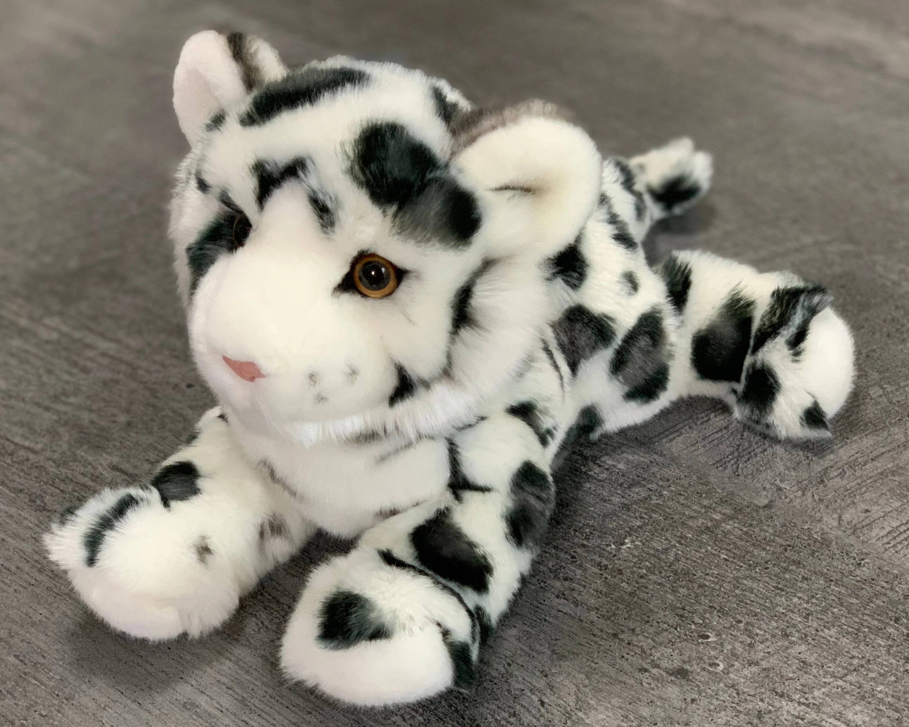 Weighted Snow Leopard Cub Plush — 13" Ultra-Soft (2.5 lbs) - Image 4