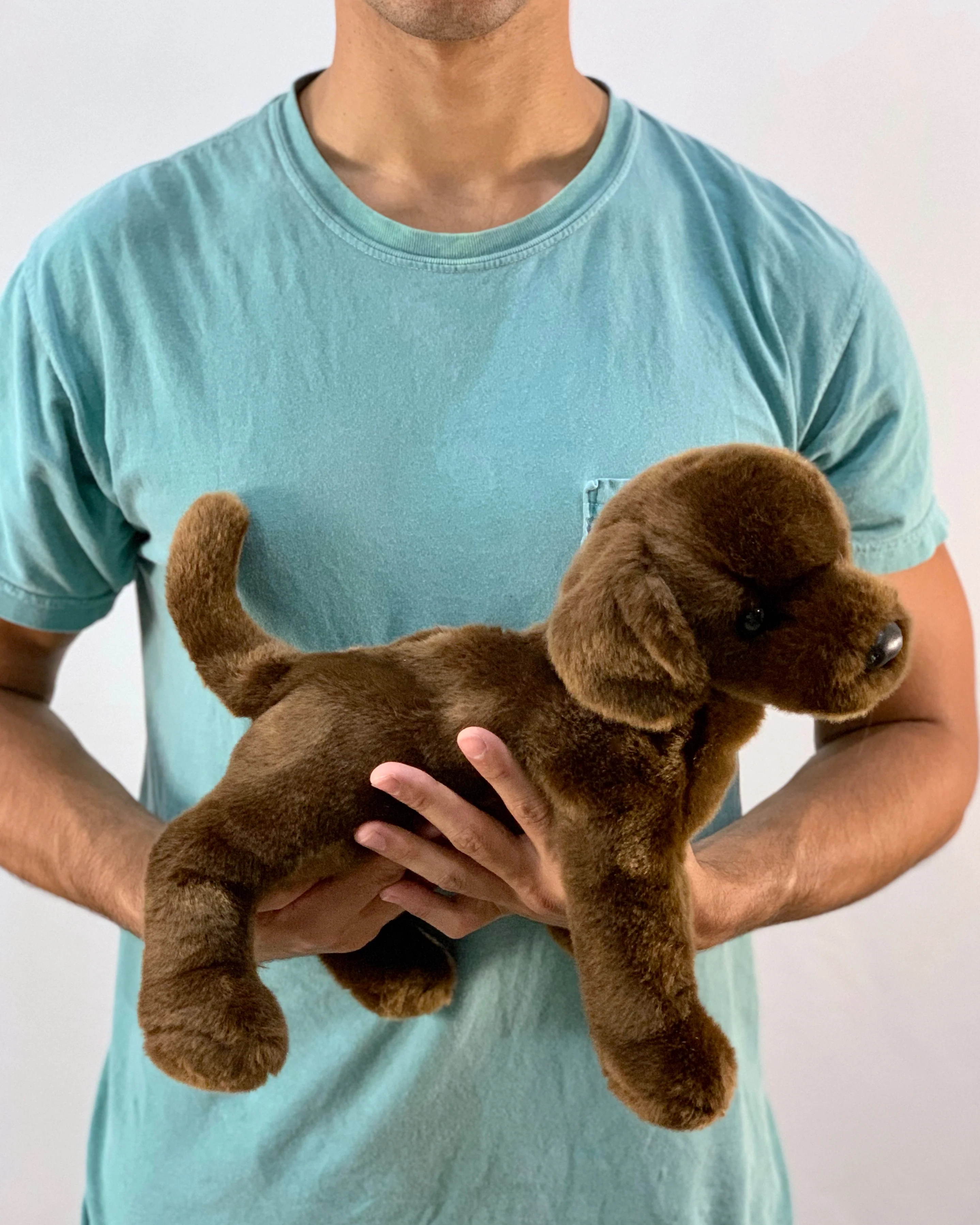 Weighted Chocolate Lab Pup – 15" (Up to 3 lbs) - Image 7