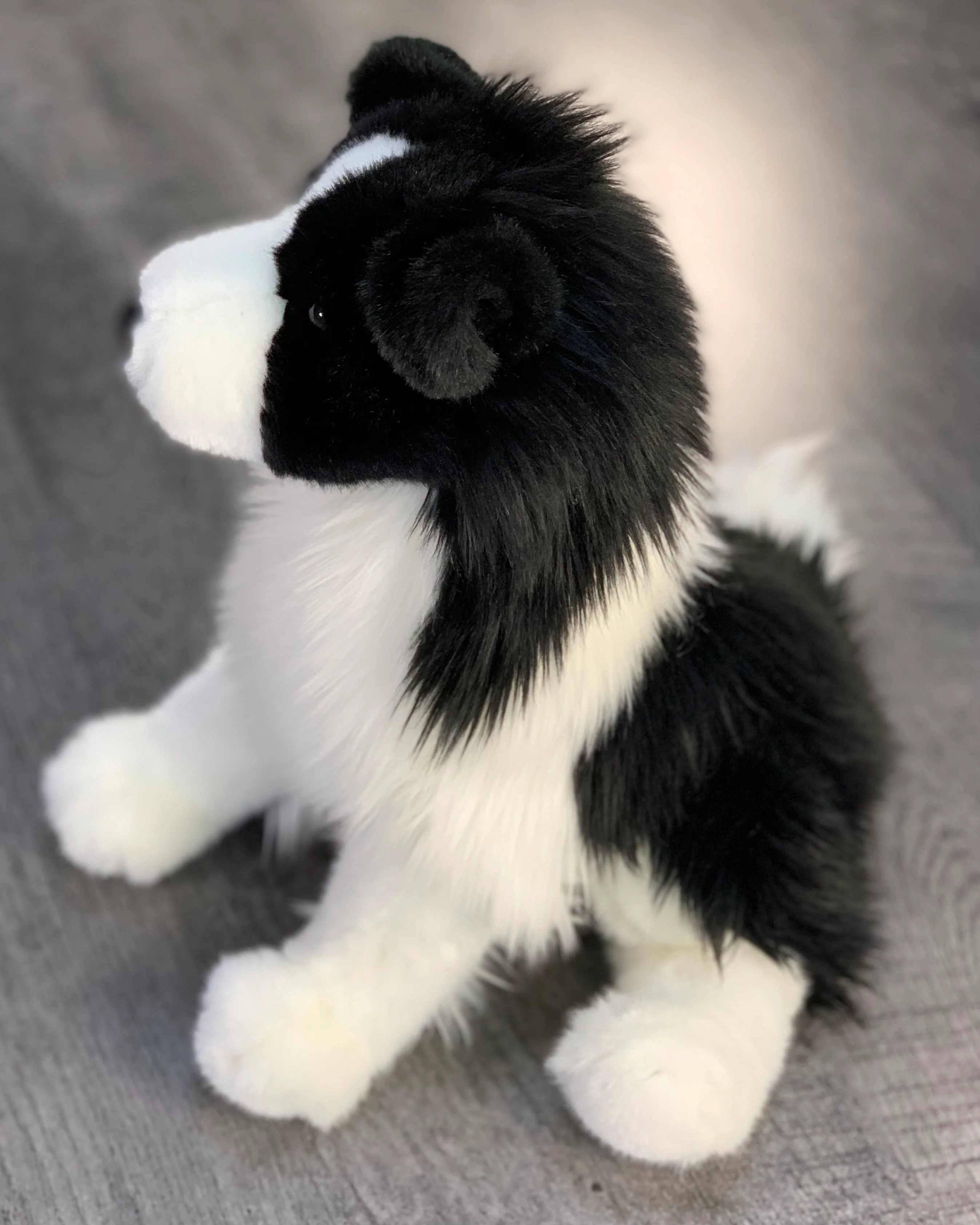 Weighted Border Collie Plush – 15" (Up to 3 lbs) - Image 7