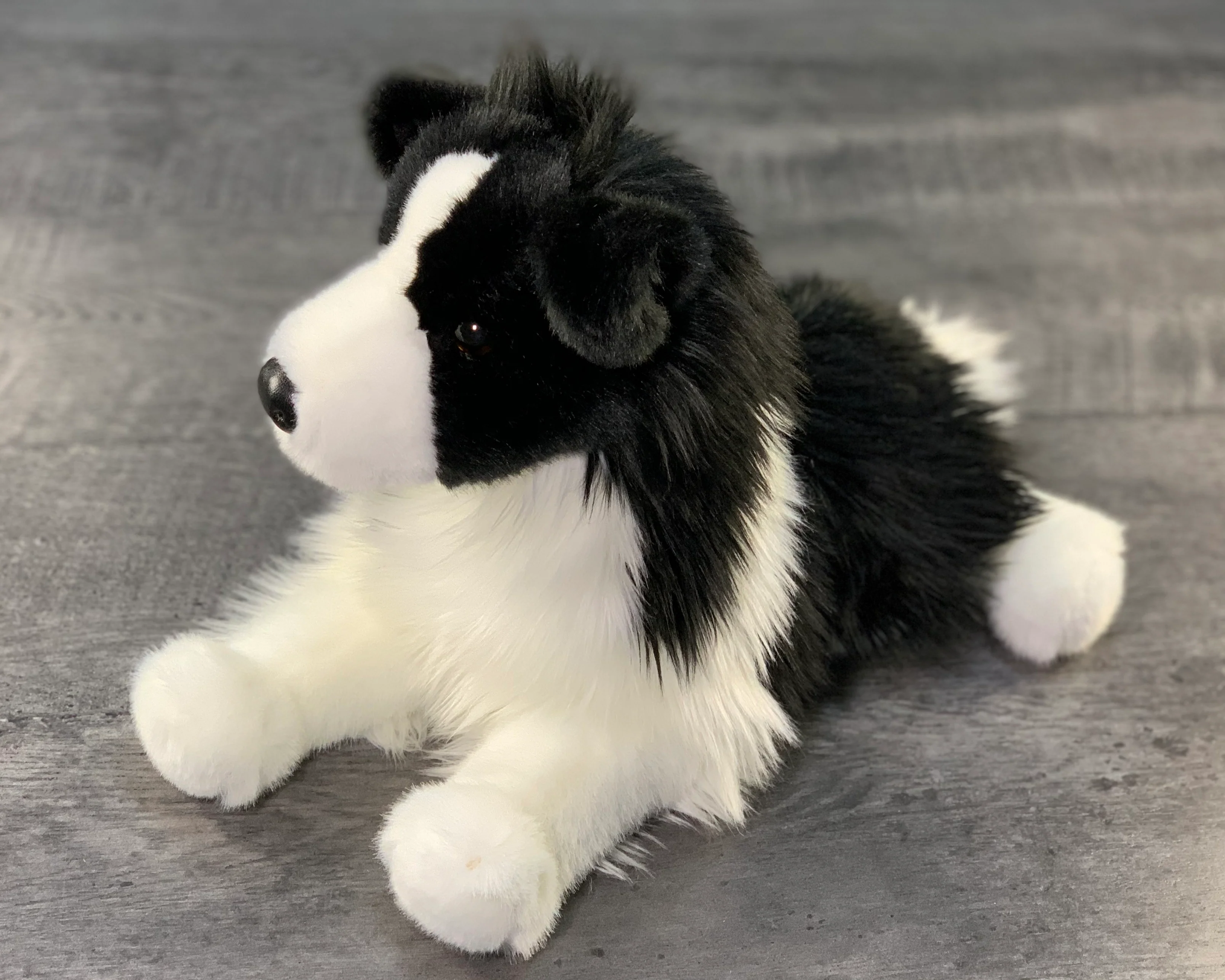 Weighted Border Collie Plush – 15" (Up to 3 lbs) - Image 8