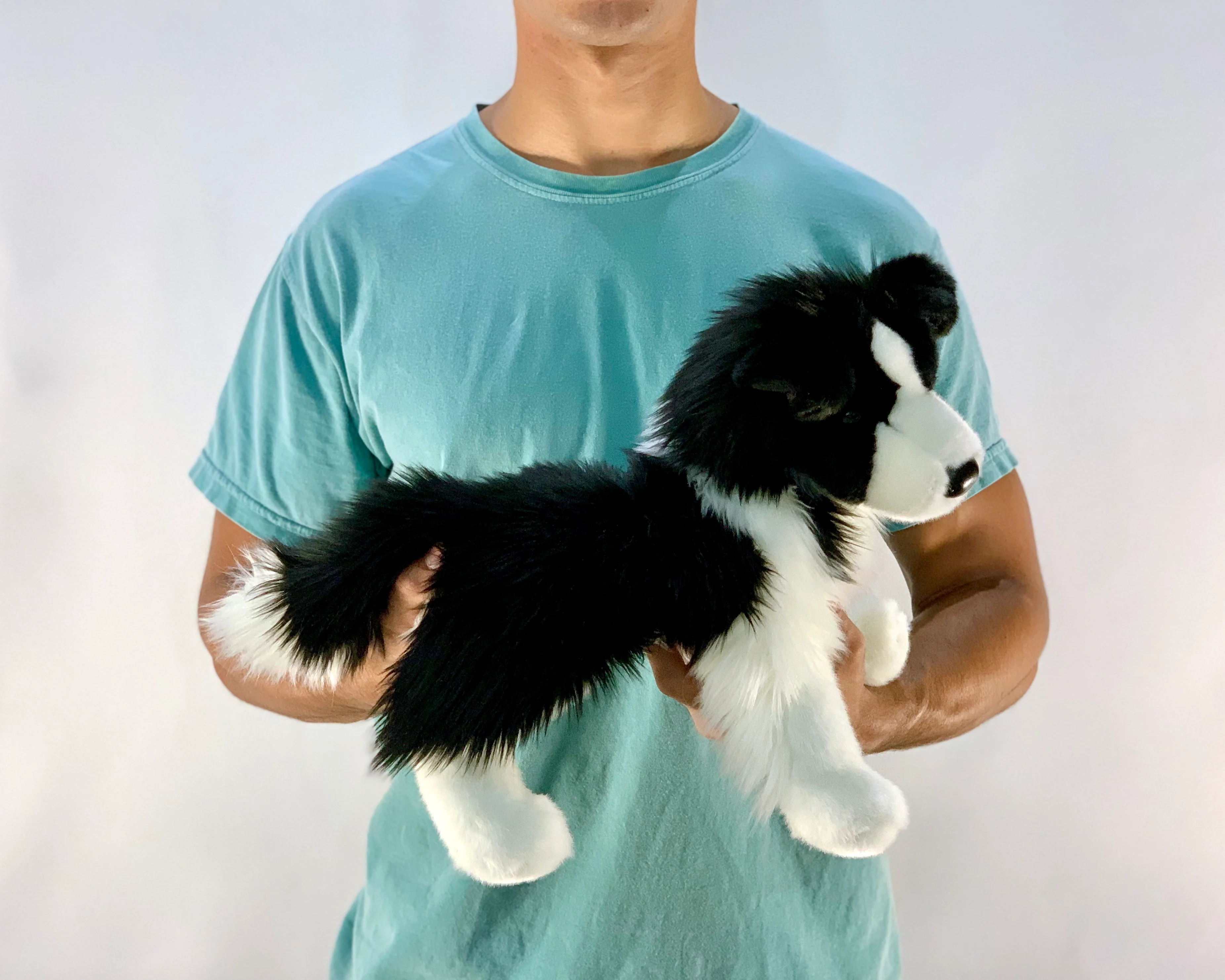 Weighted Border Collie Plush – 15" (Up to 3 lbs) - Image 9
