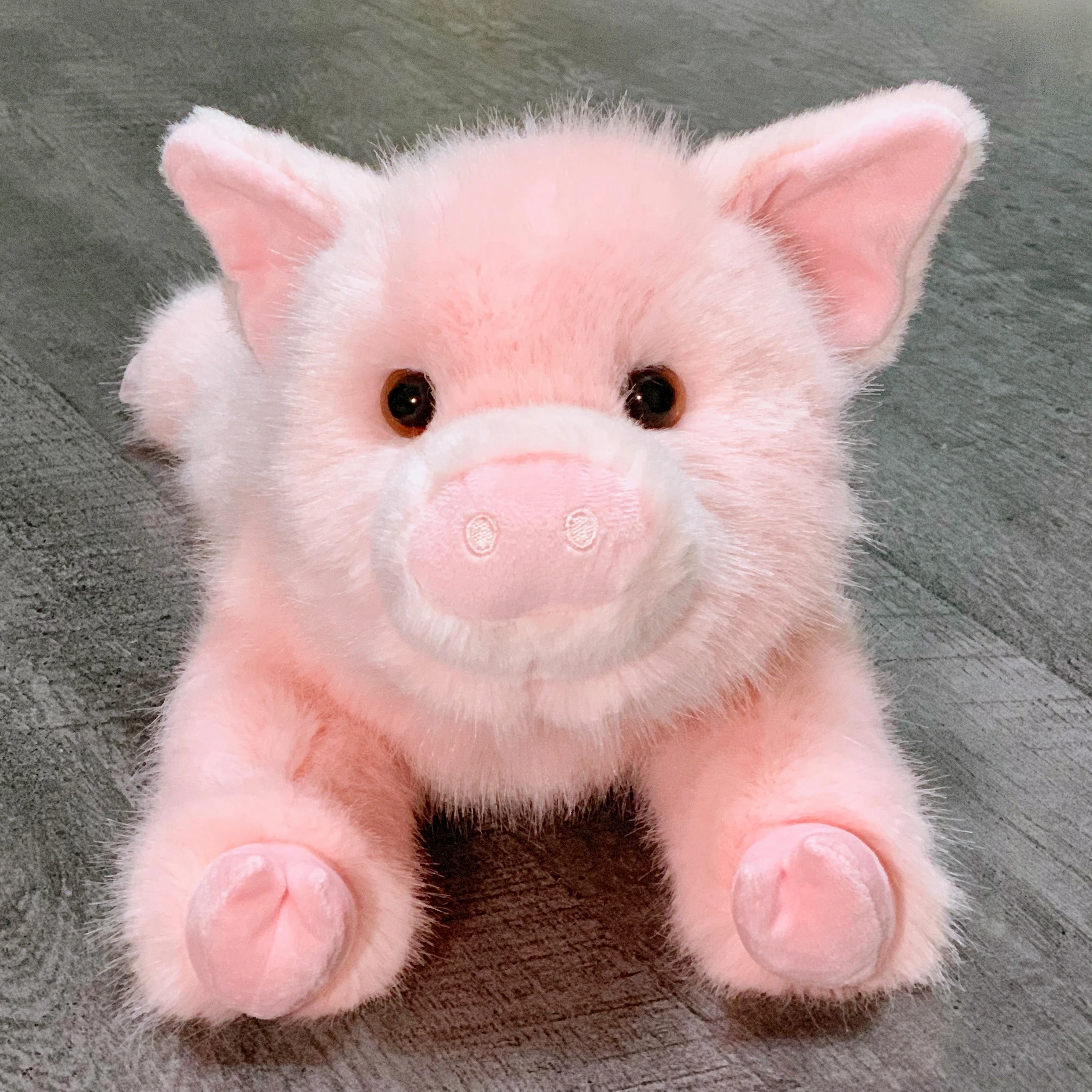 Weighted Pink Pig Plush — 17" Cute and Cozy (Up to 5 lbs) - Image 3