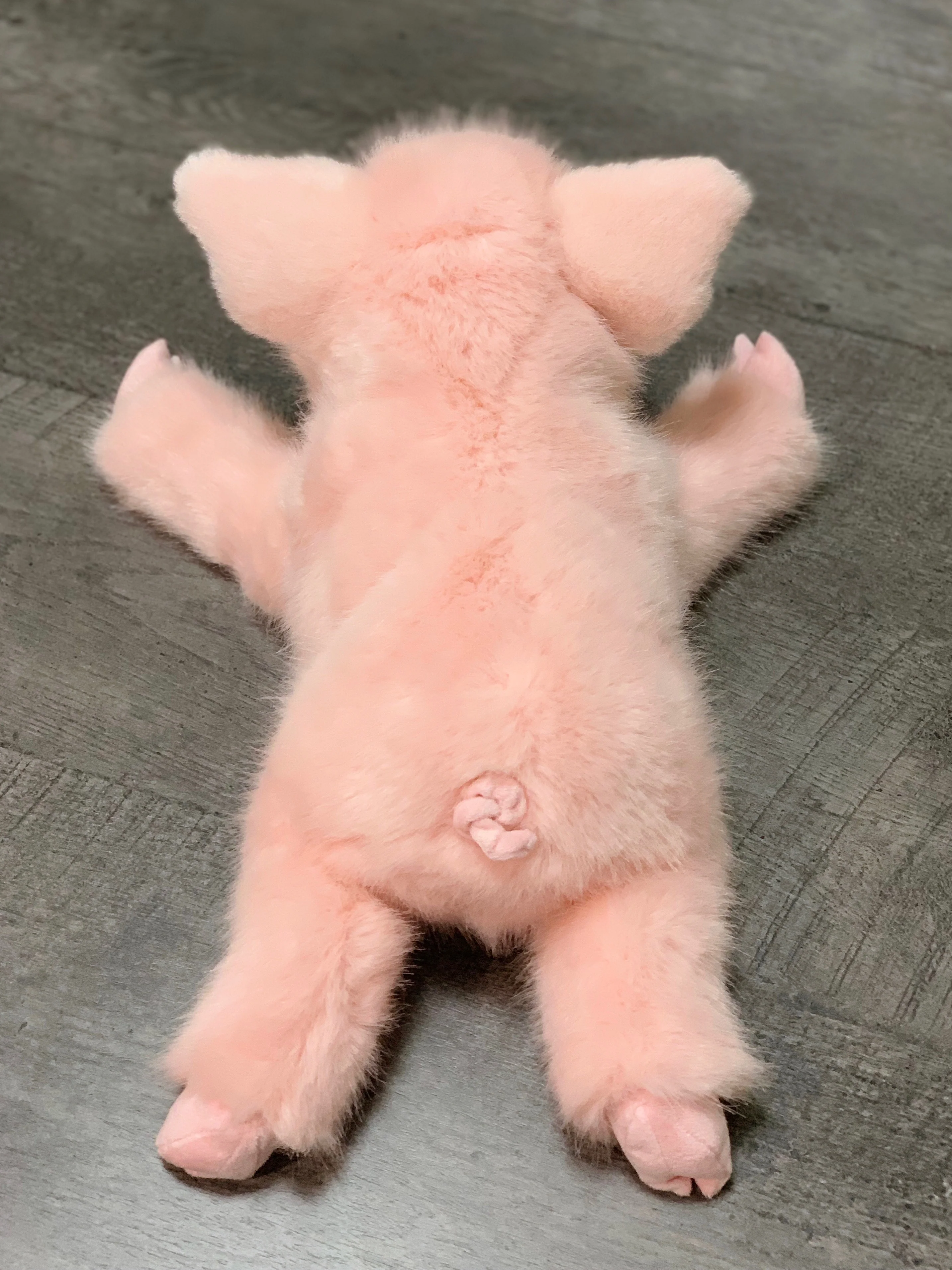 Weighted Pink Pig Plush — 17" Cute and Cozy (Up to 5 lbs) - Image 6