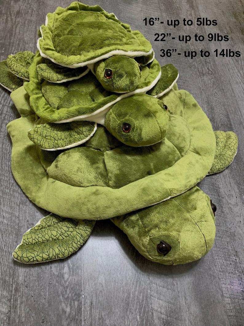 16" Sea Turtle, Weighted up to 6lbs - Image 4