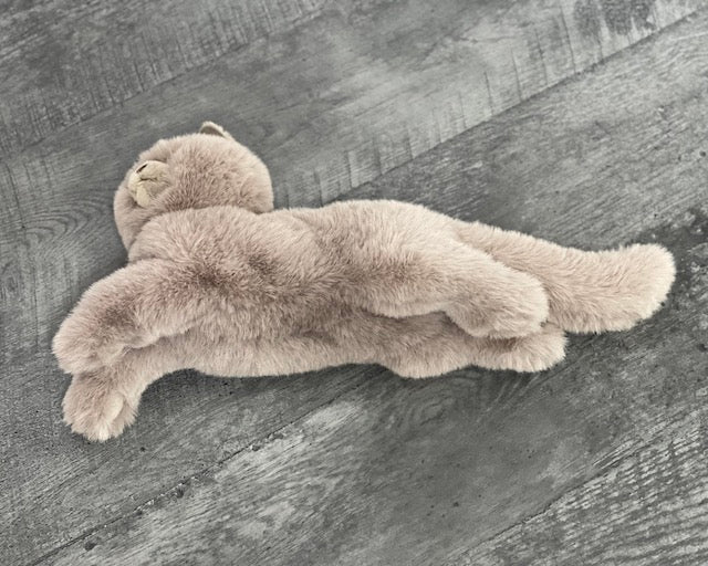Weighted Persian Cat Plush — 17" (2.5 lbs) - Image 3
