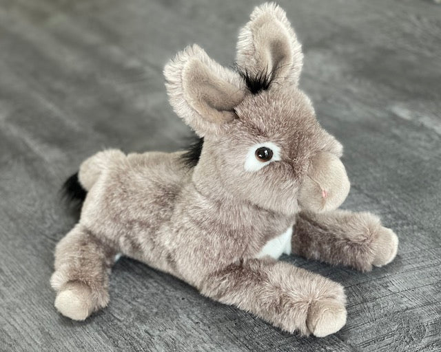 Weighted Donkey Plush — 18" Baby-Soft & Floppy (Up to 4 lbs) - Image 4