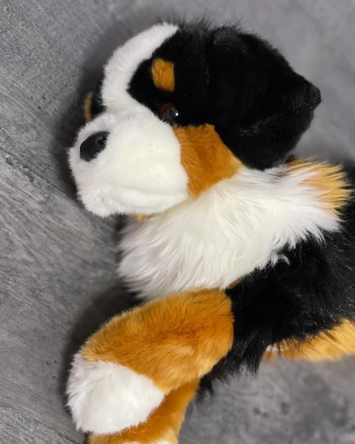 Weighted Bernese Mountain Dog Plush — 19" Lifelike “Alps” (Up to 5 lbs) - Image 3