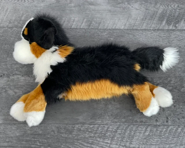 Weighted Bernese Mountain Dog Plush — 19" Lifelike “Alps” (Up to 5 lbs) - Image 6