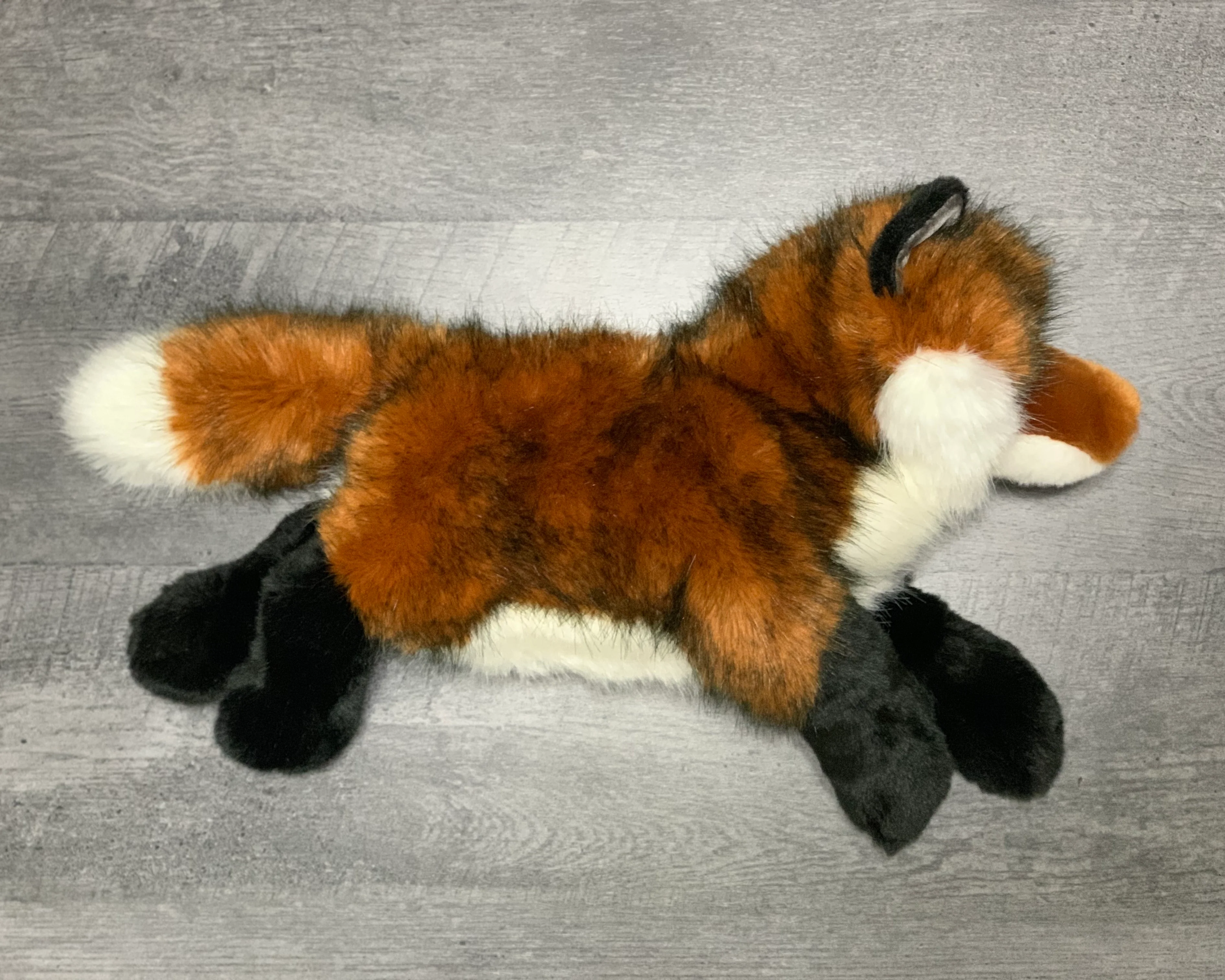 Weighted Red Fox Plush — 19" Laying, Lifelike Lap Companion - Image 7