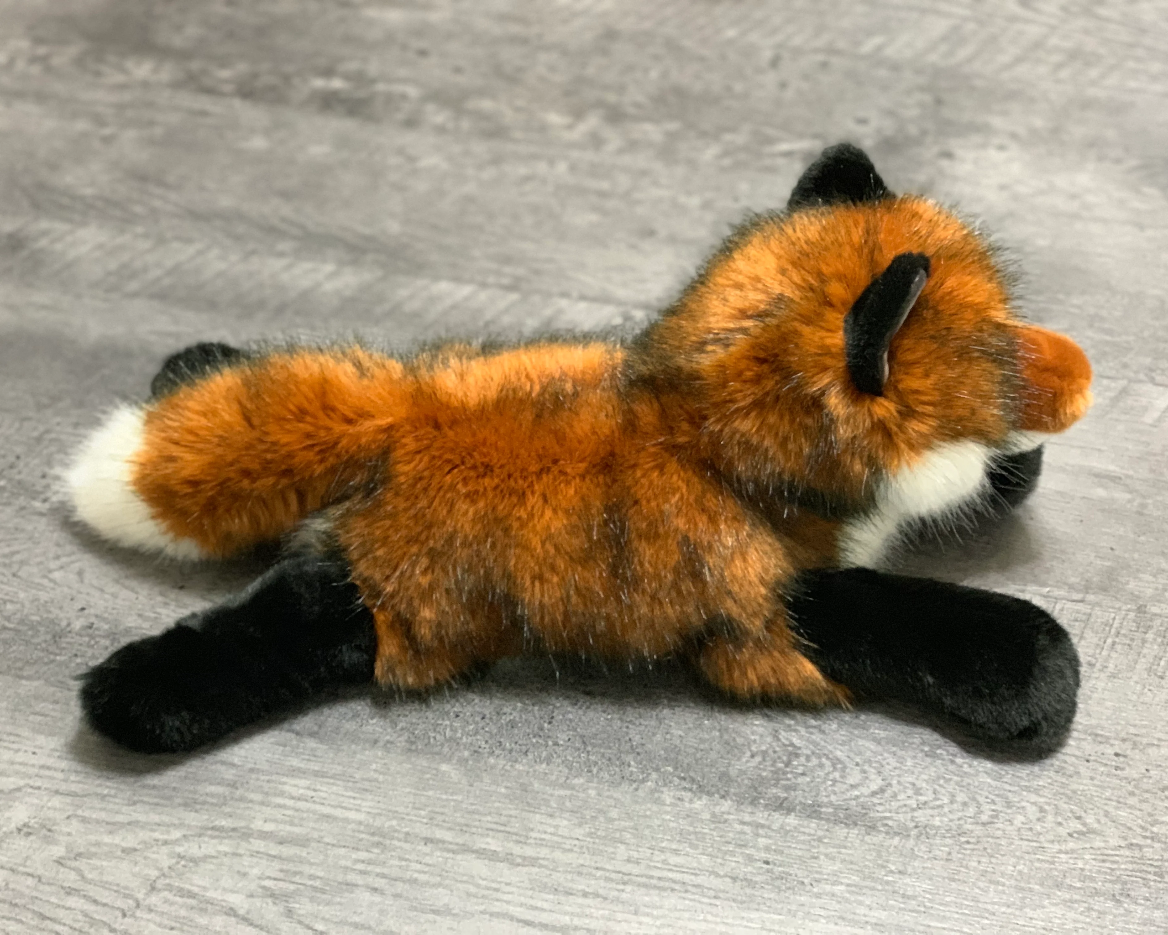Weighted Red Fox Plush — 19" Laying, Lifelike Lap Companion - Image 8