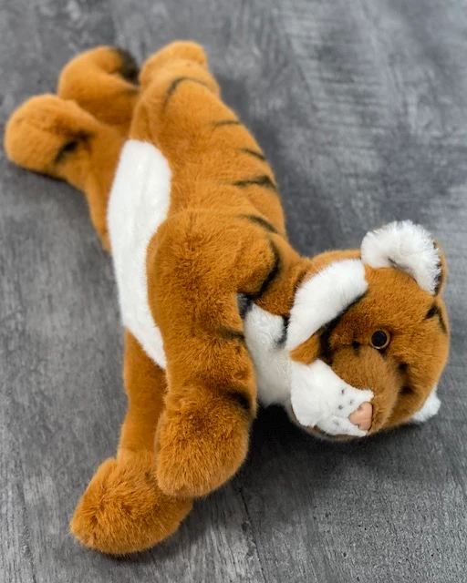 Weighted Tiger Plush — 19" Ultra-Soft & Cuddly (Up to 5 lbs) - Image 4