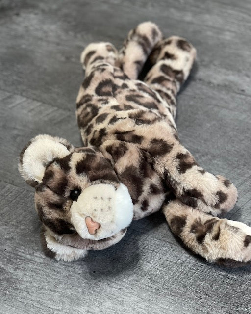 Weighted Leopard Plush — 20" Silky Soft (Fixed 4 lbs) - Image 7