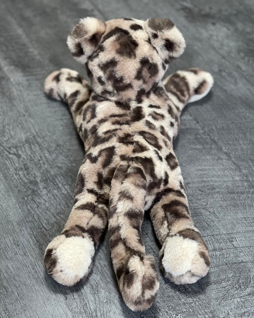 Weighted Leopard Plush — 20" Silky Soft (Fixed 4 lbs) - Image 8