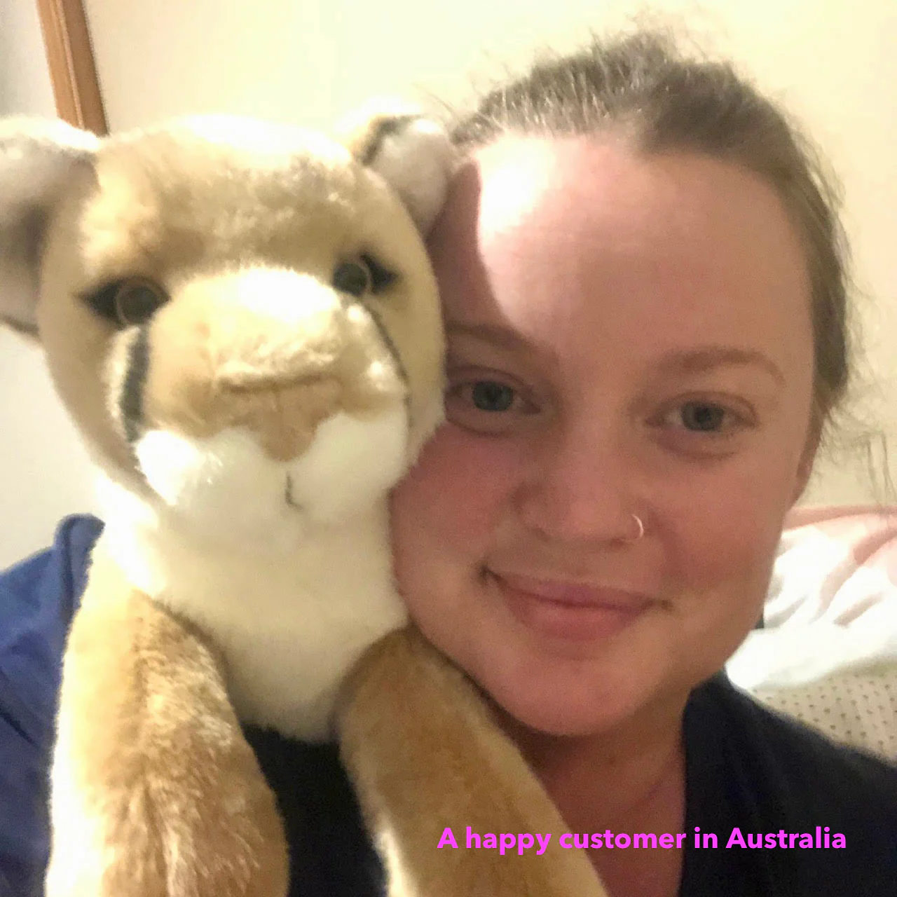 Weighted Mountain Lion (Cougar) Plush — 20" Ultra-Soft (Up to 4.5 lbs) - Image 8