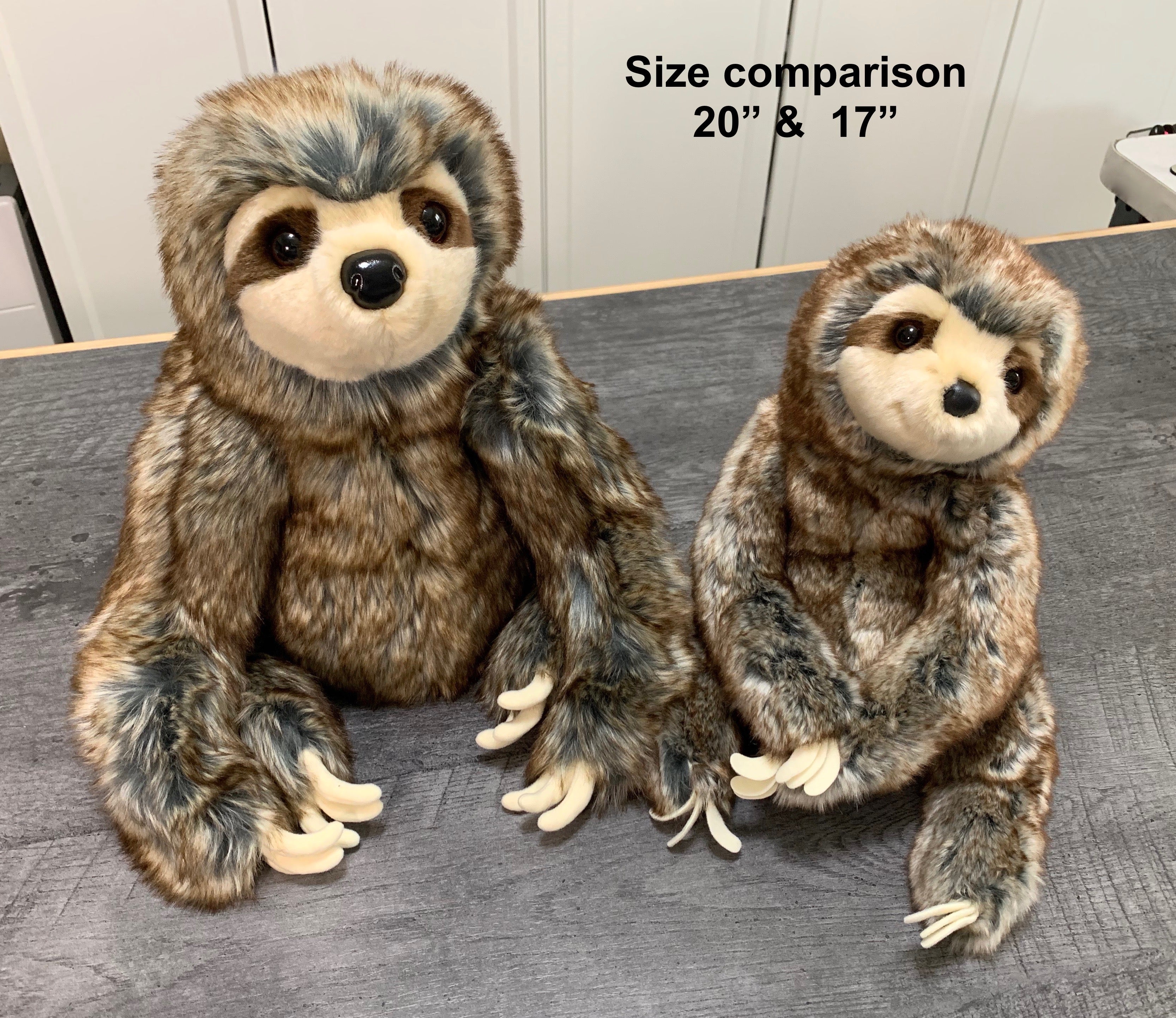 Weighted Sloth Plush — 20" Soft Big Hugs (Up to 8 lbs) 14” sitting - Image 12
