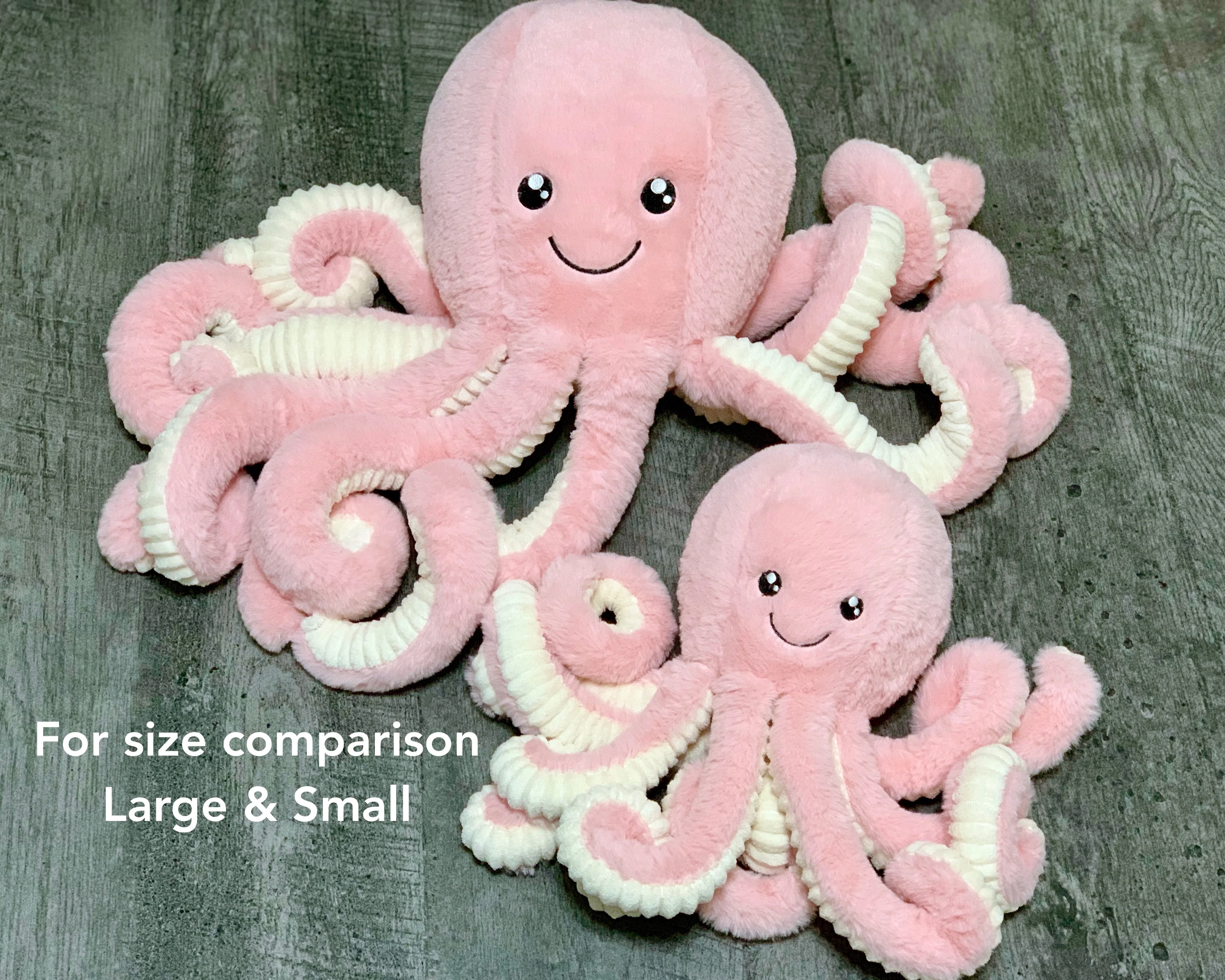 20-inch Weighted Octopus, up to 3lbs, Mauve Pink - Image 4