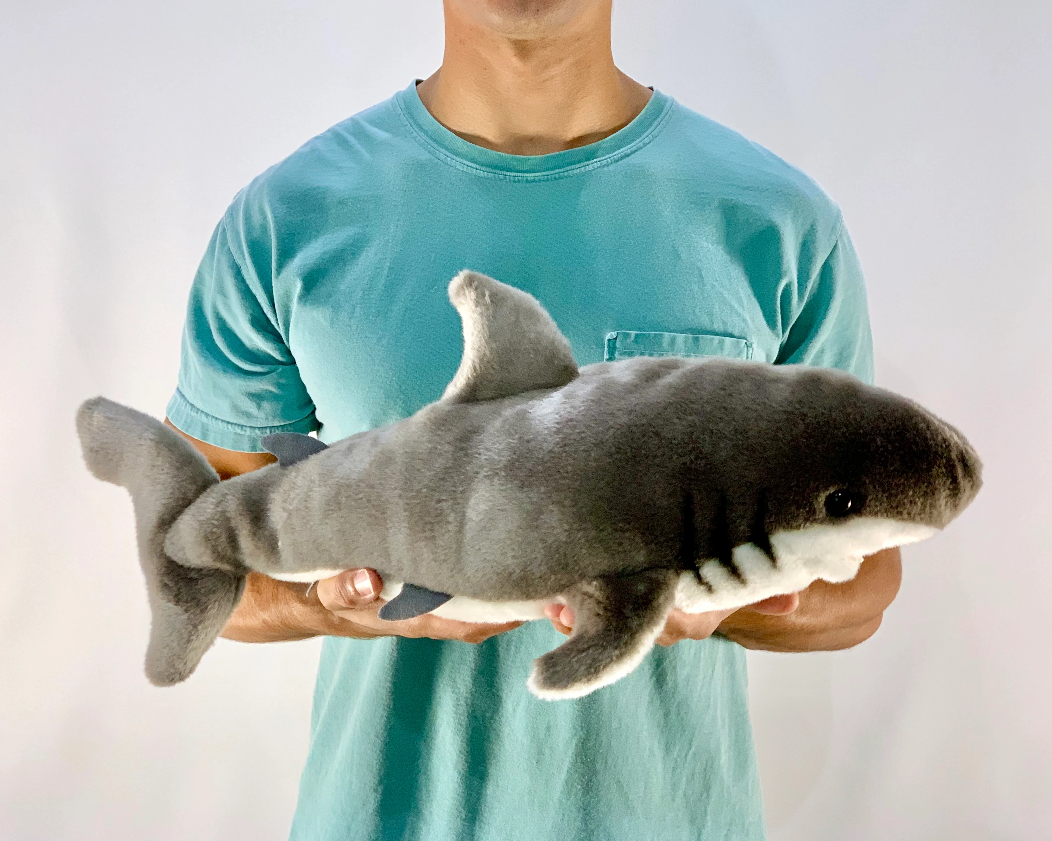 22-inch Weighted Great White Shark, up to 6lbs - Image 8