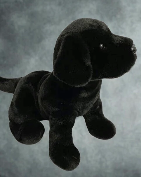 Weighted Black Lab Plush — 23" Ultra-Soft, Floppy Dog (Up to 9 lbs) - Image 5