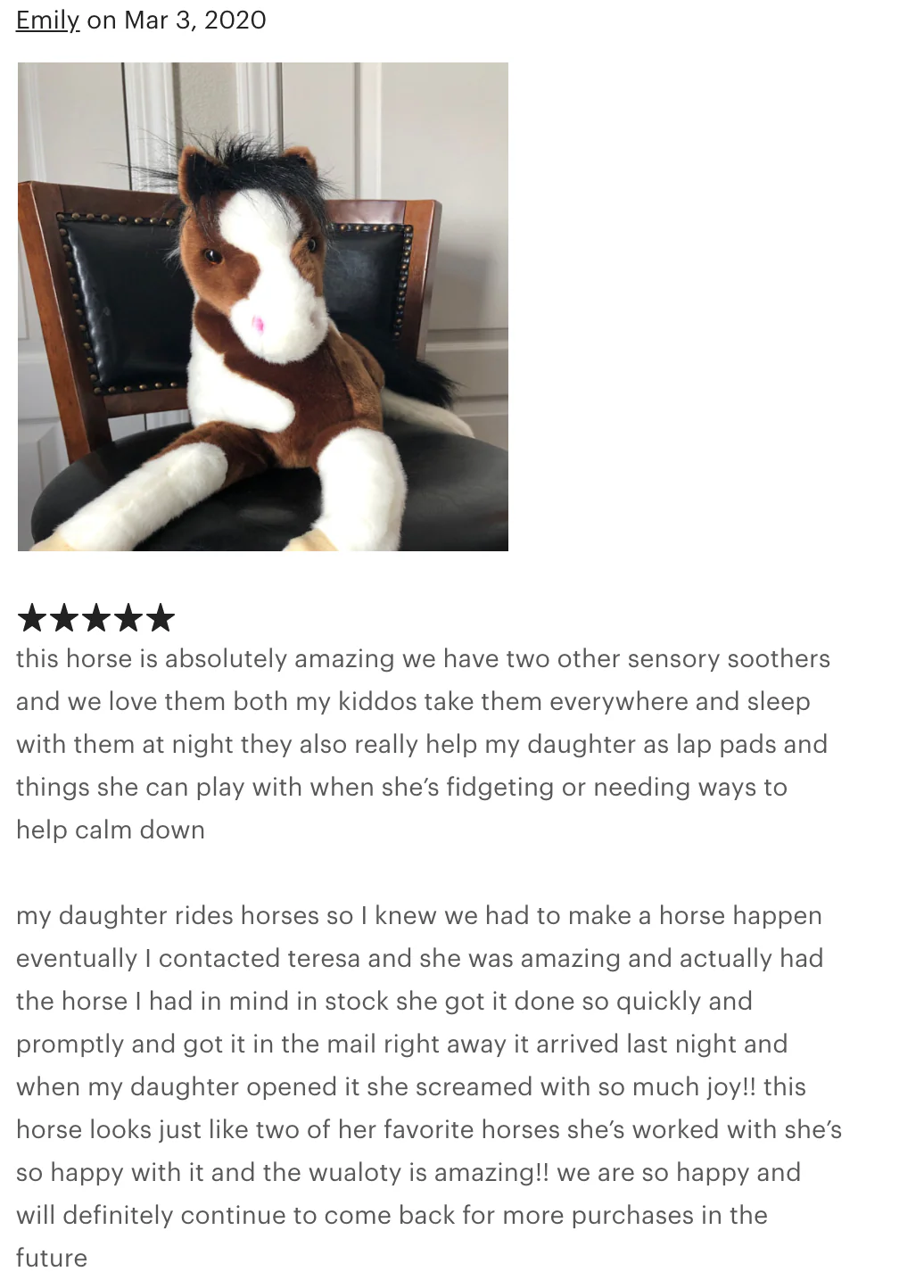 Weighted Paint Horse Plush (27") | Brown & White Soft Comfort Companion - Image 4