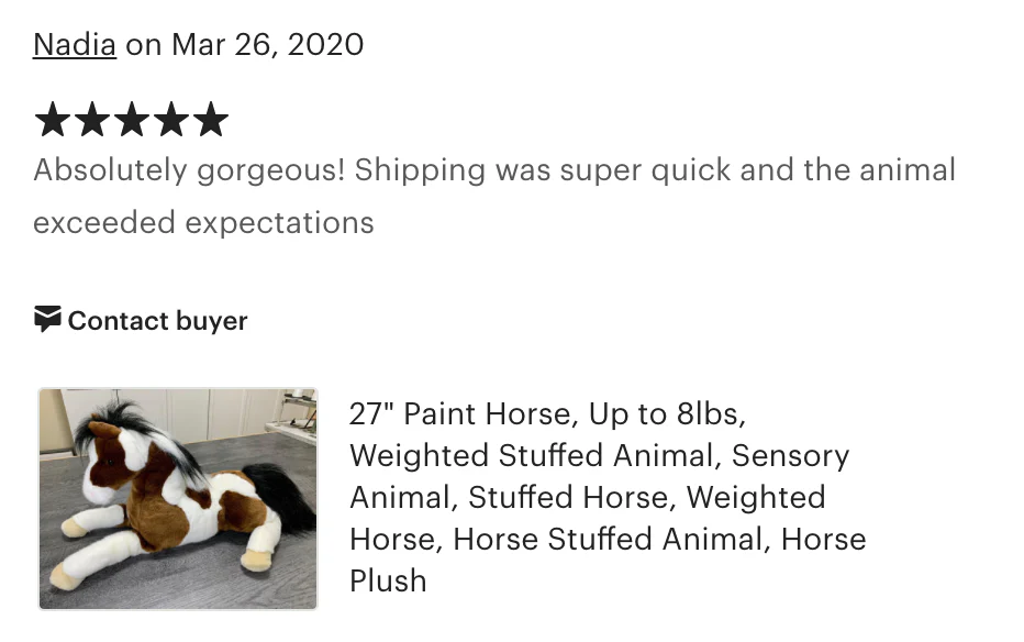 Weighted Paint Horse Plush (27") | Brown & White Soft Comfort Companion - Image 5