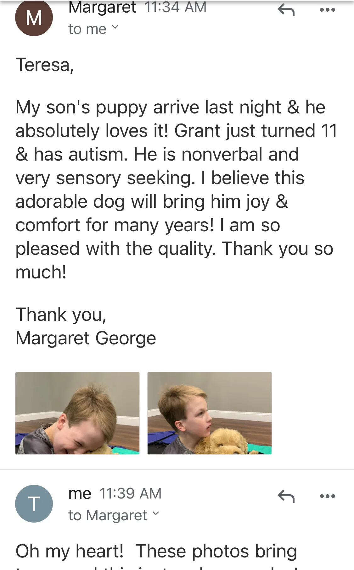 Weighted Golden Retriever Plush – 30" (Up to 18 lbs) - Image 5