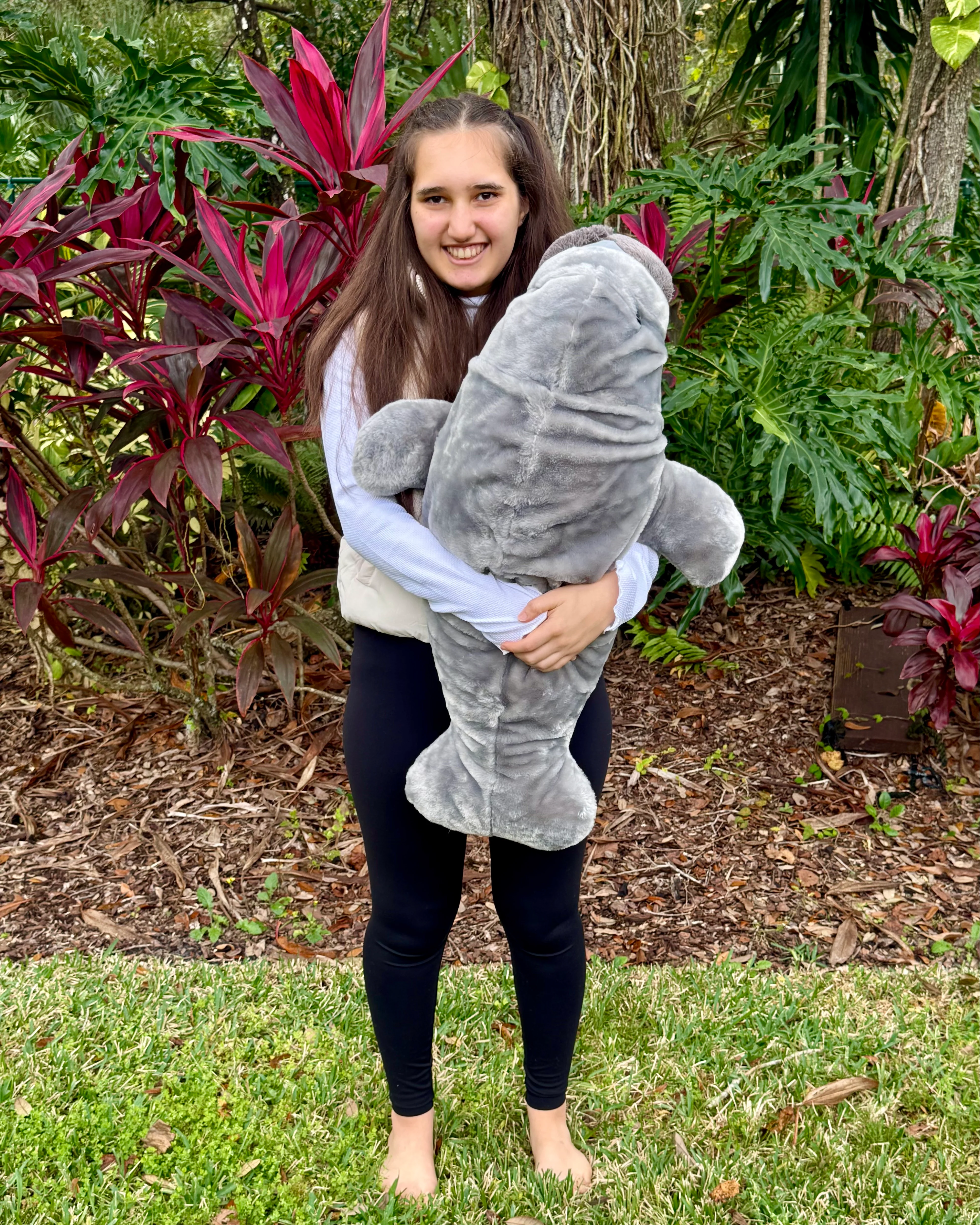 Weighted Manatee Plush – 32" × 13" (Up to 22 lbs) - Image 8