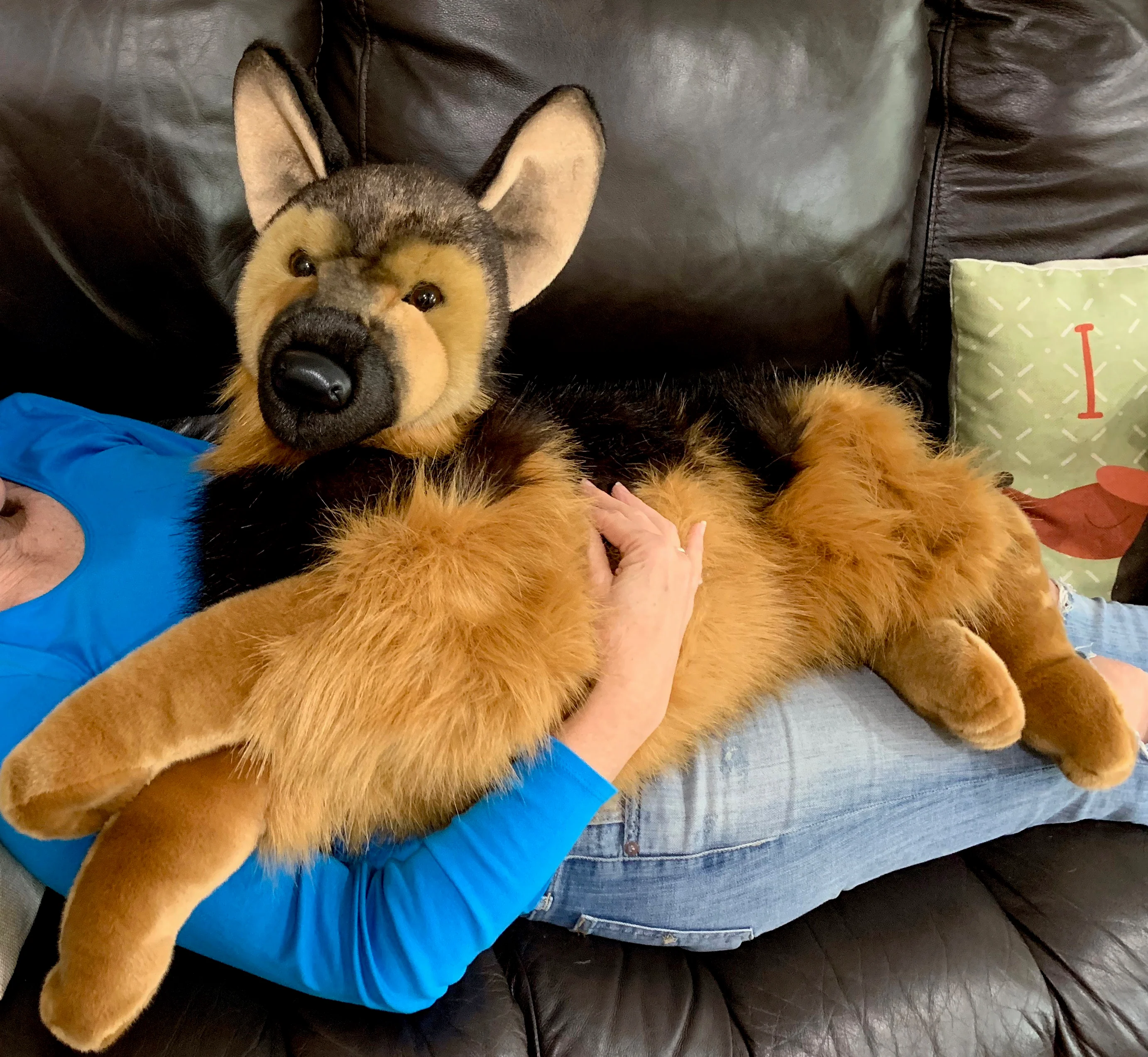 Life-Sized Weighted German Shepherd – 40" (Up to 24 lbs) - Image 7