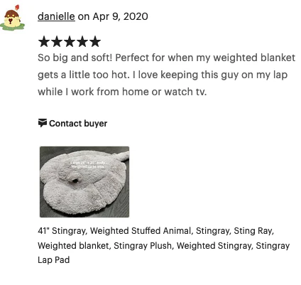 40-inch Weighted Stingray, up to 10lbs - Image 10