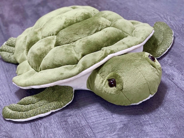 Weighted Sea Turtle Plush – 36" Jumbo (Up to 18lbs) - Image 5