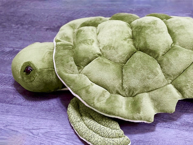 Weighted Sea Turtle Plush – 36" Jumbo (Up to 18lbs) - Image 6