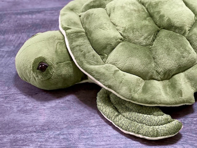 Weighted Sea Turtle Plush – 36" Jumbo (Up to 18lbs) - Image 7