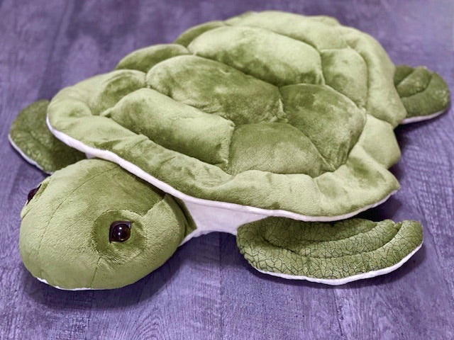 Weighted Sea Turtle Plush – 36" Jumbo (Up to 18lbs) - Image 8