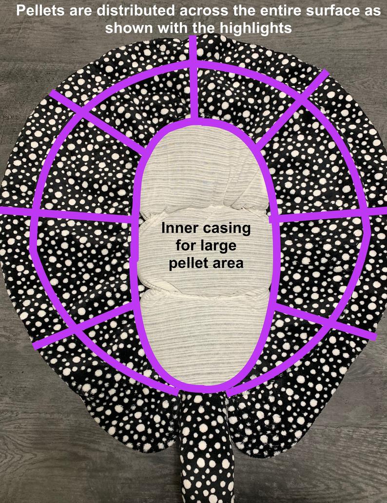 Jumbo Weighted Stingray Plush – 29" × 28" Body (Up to 16 lbs) - Image 5