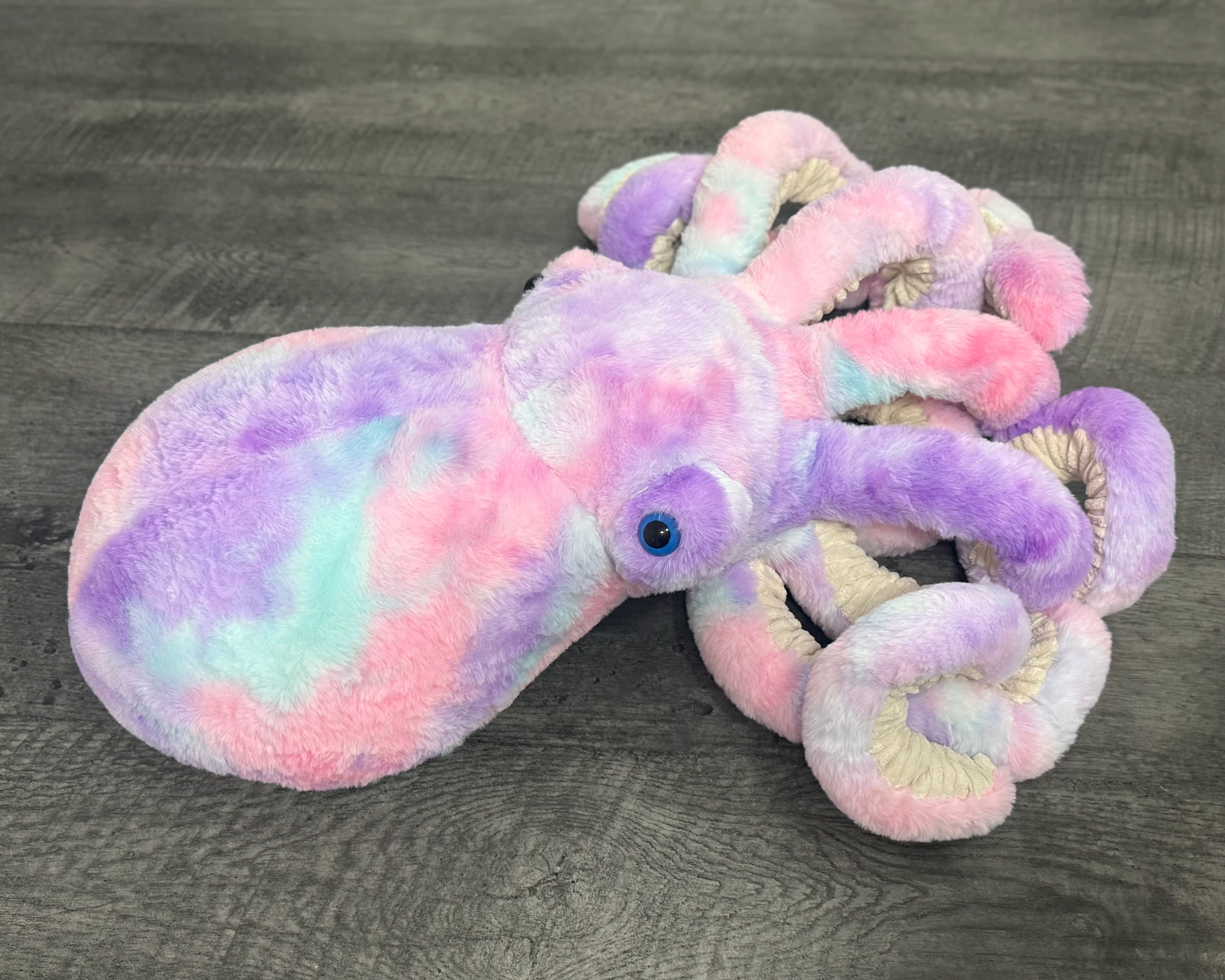 Giant Weighted Octopus – Purple Watercolor (Purple/Pink/Blue)  Custom 8–12 lbs - Image 5