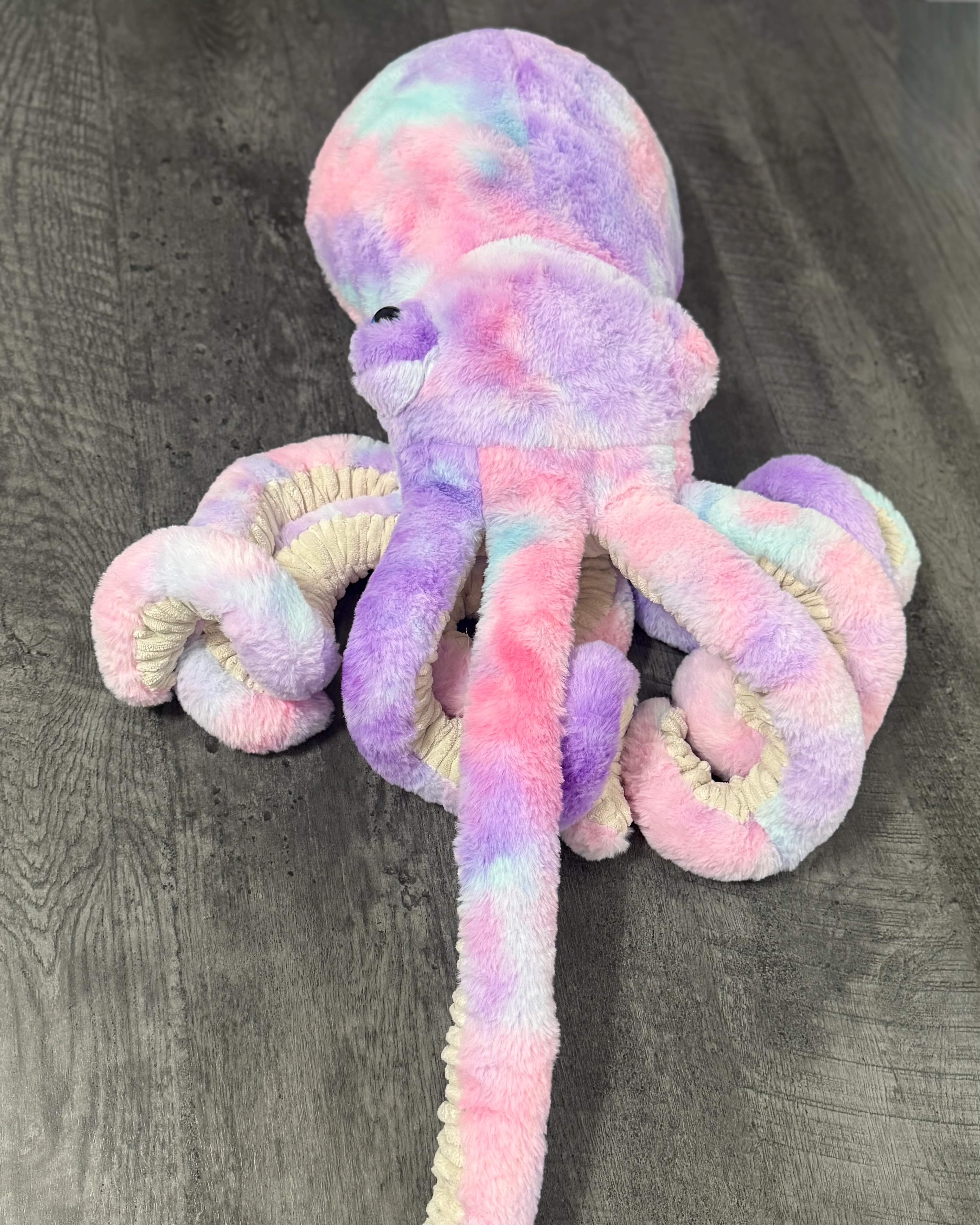 Giant Weighted Octopus – Purple Watercolor (Purple/Pink/Blue)  Custom 8–12 lbs - Image 6