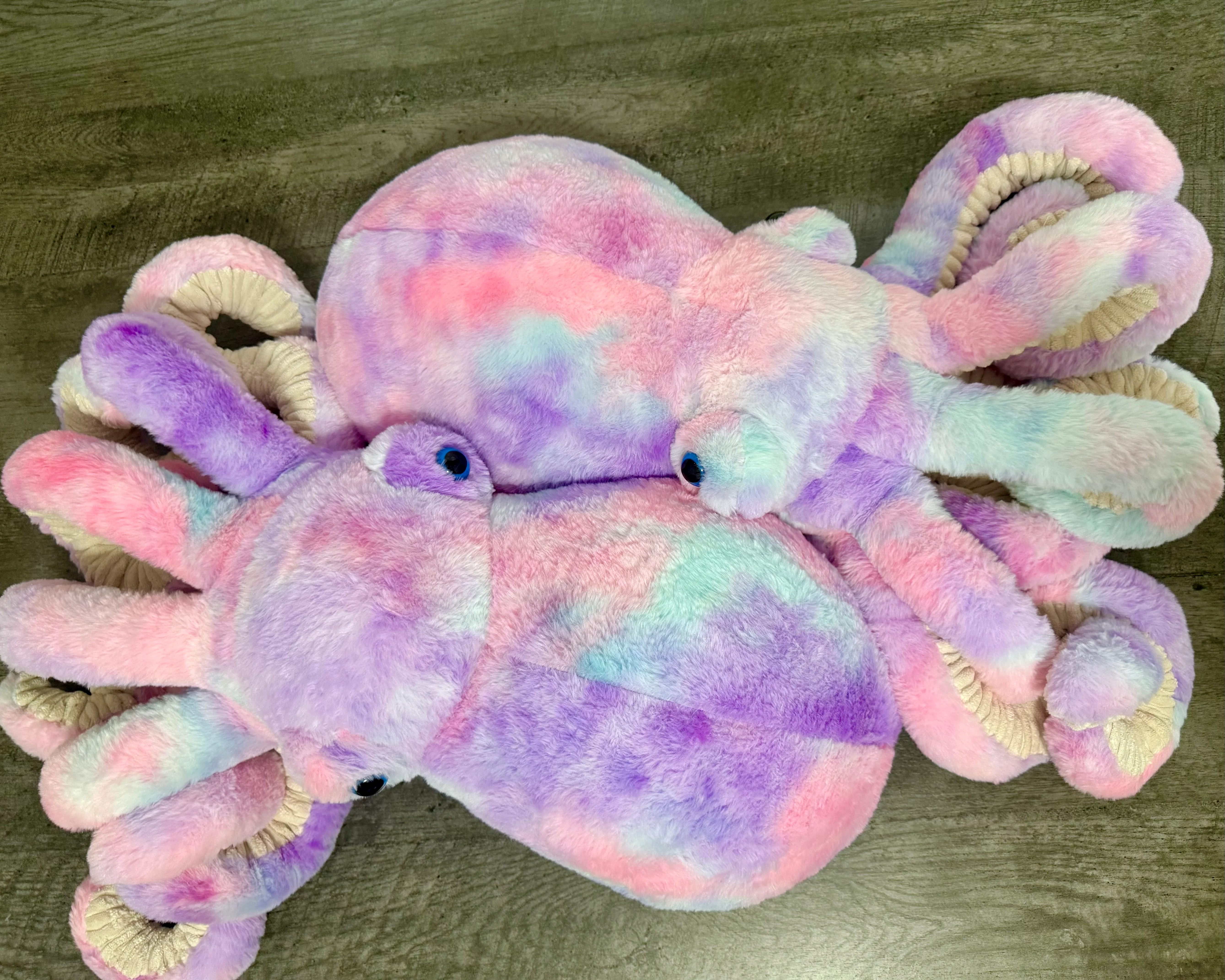 Giant Weighted Octopus – Purple Watercolor (Purple/Pink/Blue)  Custom 8–12 lbs - Image 8